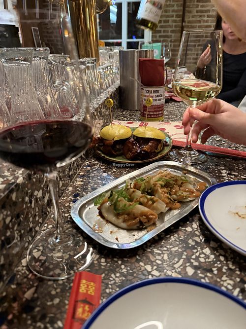 Bun bao’s yellow  at Eetbar de Stadt in Noord-brabant