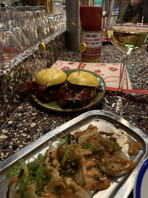 Bun bao’s yellow   at Eetbar de Stadt in Noord-brabant