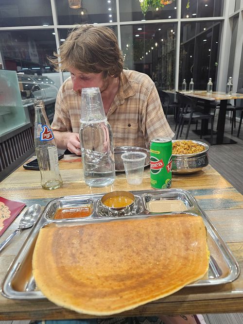 Dosa and briyani at Neelgri Cafe in Macquarie Park