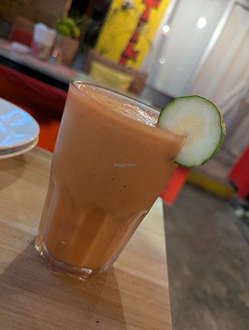 Gazpacho at Tortilla & Gazpacho Spanish Restaurant in Chang Wat Surat Thani