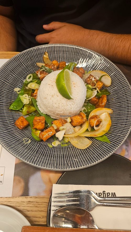 fire cracker  at Wagamama in 