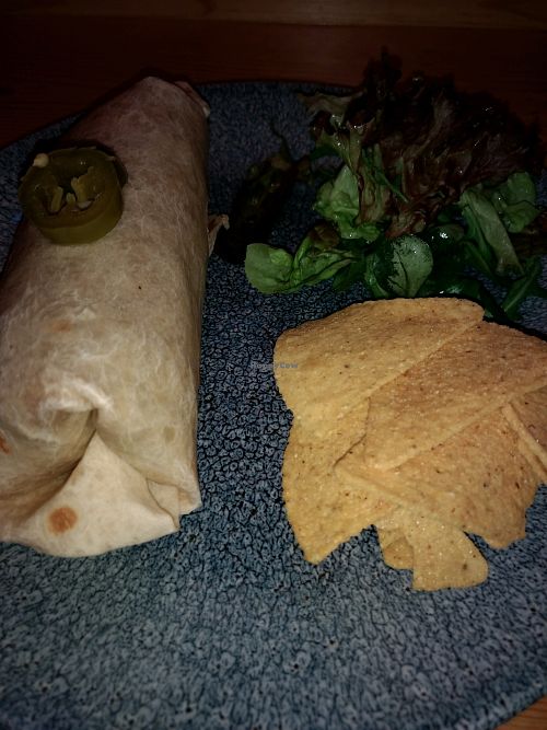 burrito at Circle Cafe Bar in Carlisle
