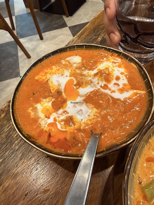 “Butter” “chicken” - really tasty!  at SIN - Bazil Kitchen - Jewel Changi Airport in East Singapore