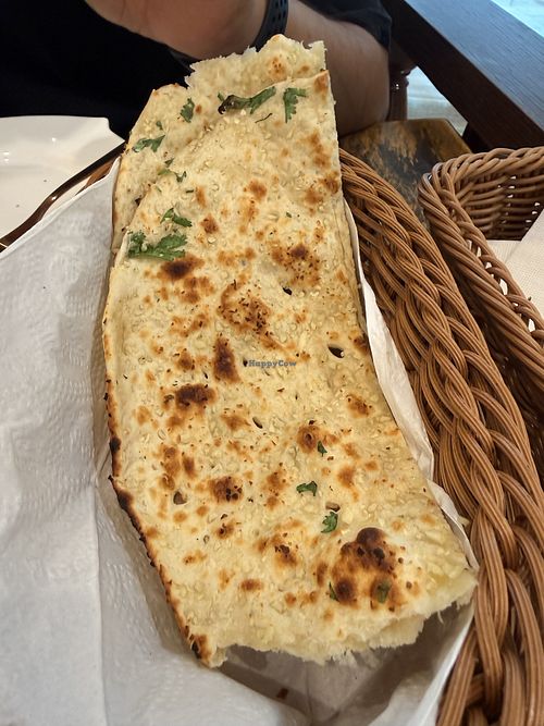 Naan  at SIN - Bazil Kitchen - Jewel Changi Airport in East Singapore