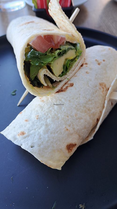 Vegan tortillas at Sea you in Crete