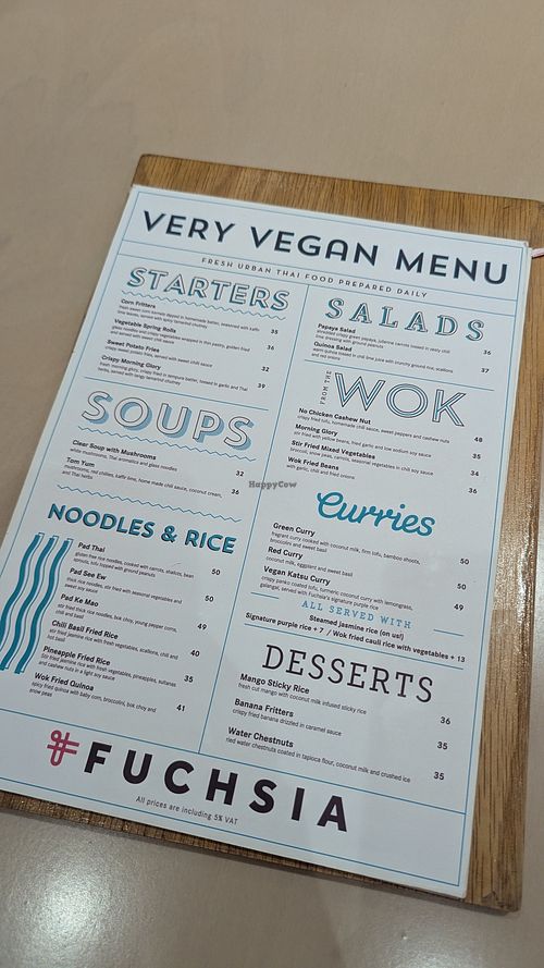  at Fuchsia Urban Thai in Dubai