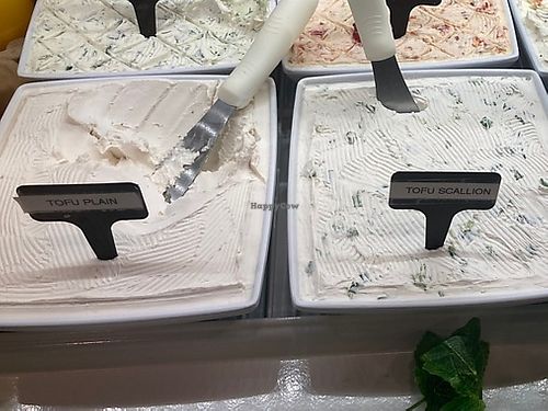 Tofu cream cheese   at 3rd Ave Jumbo Bagel Cafe in New York City