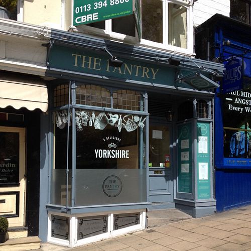 outside  at The Pantry in Harrogate