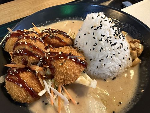 business lunch peanut sauce  at Da Nang Vegan in Essen