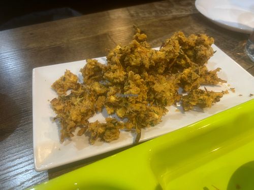 Vegetable Pakoda (Pakora) at Sri Balaji Caffe Greensboro in Greensboro