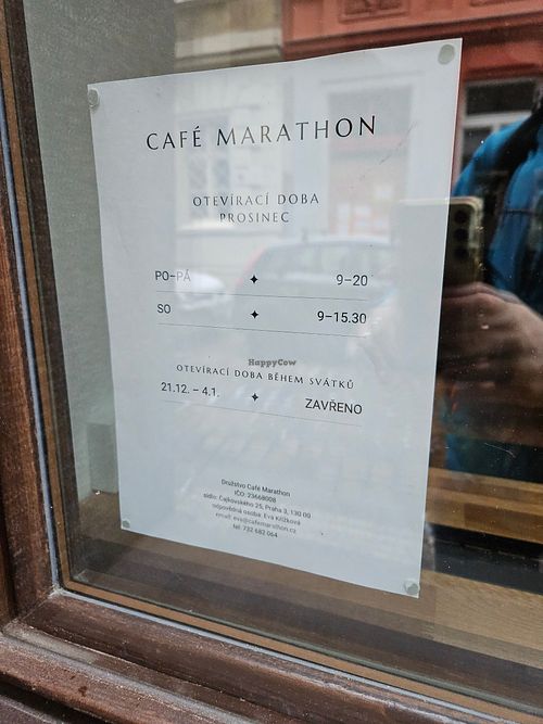  at Café Marathon in Prague