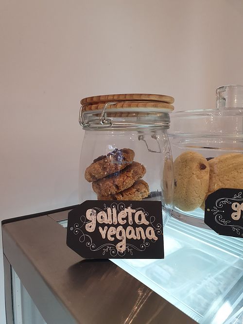 Vegan cookies at Atelier Amore Gelato in Lima