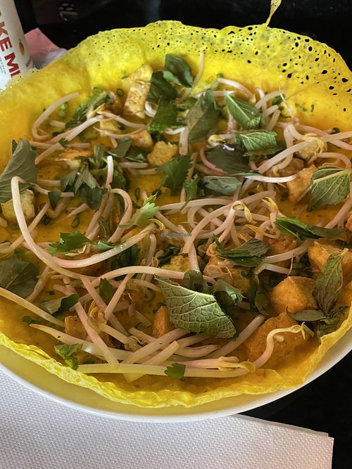 Viet crispy crepe  at Pretty Boy in Athens