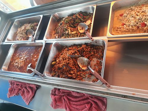 Buffet Dishes at Guwan Im in Phayao