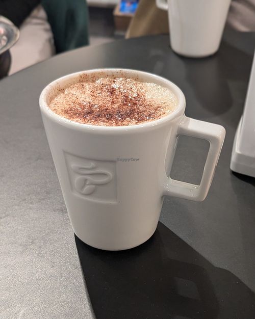 Chestnut coffee at Tchibo Mammut II. in Budapest