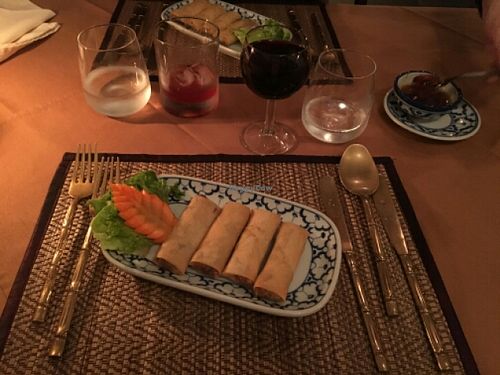 Veggie Loempia's  at River Kwai in Utrecht