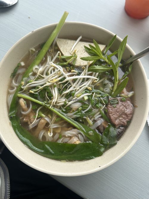 Pho   at Quan Chay Tu Tam in Da Lat