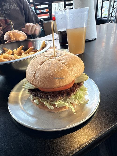 Vegan Burger   at Portland Burger in Portland