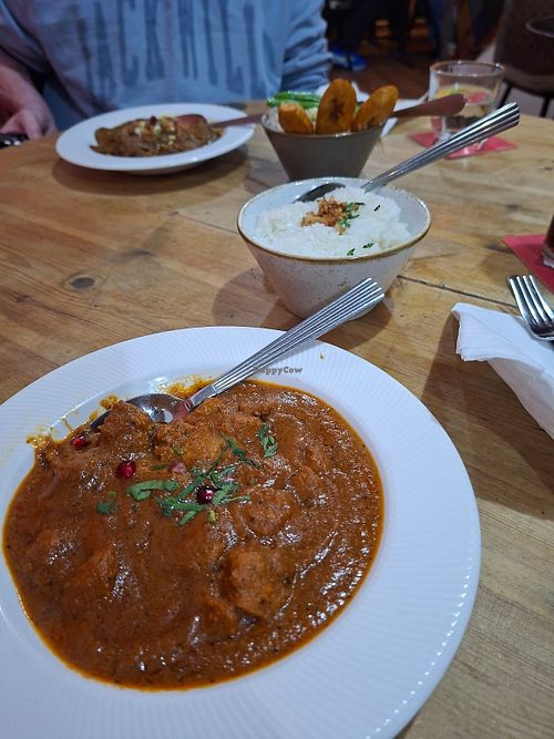 Butter chickn at Meat The Vegans in Hertford