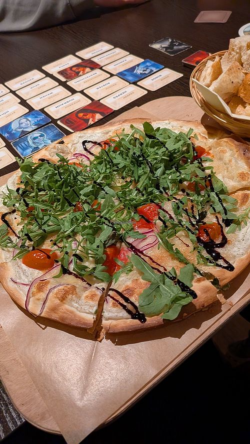 Veganer Flammkuchen at unschlagBar in Baden-württemberg