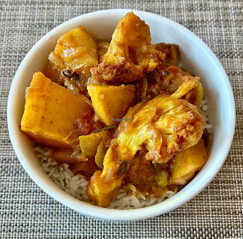 Aloo gobi at Al-Andalus in Dubai