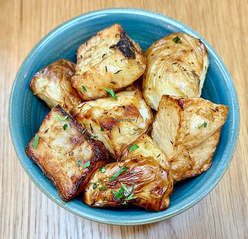 Herb roasted potatoes  at Boulvar  in Dubai