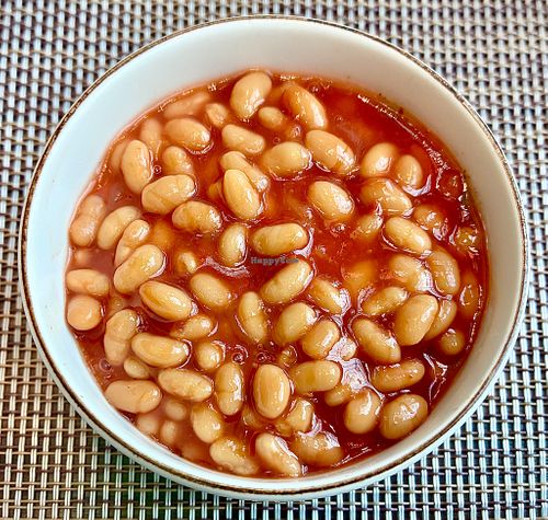 Baked beans  at Turquoise Restaurant  in Dubai