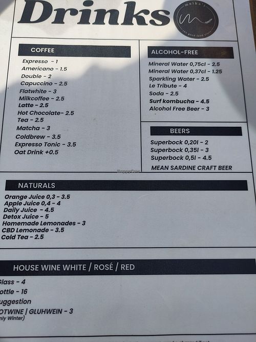  at Maika'i the good food place in Ericeira