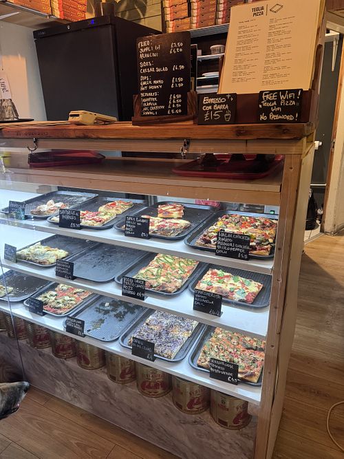   at Teglia Pizza in Glasgow