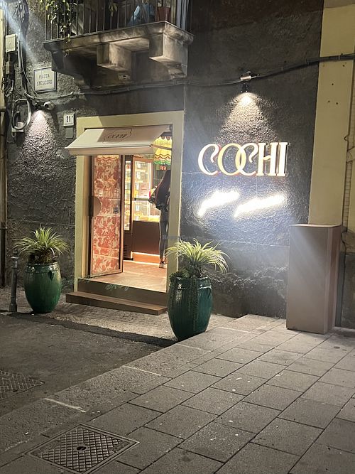 Shop front   at COCHI - Gelateria Pasticceria in Catania