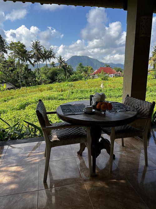 Restaurant View  at Pelangi Villas Sidemen in Kabupaten Karangasem