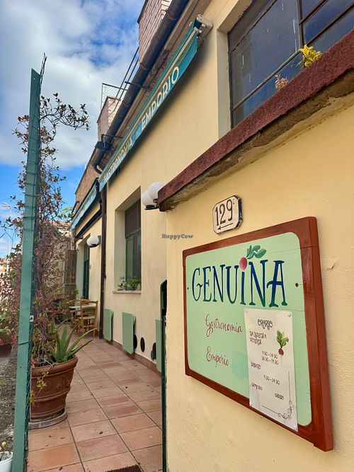 Restaurant outside at Genuina Macrobiotica in Toscana