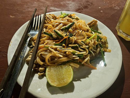 Pad Thai at JIJI KOH RONG in Sihanoukville