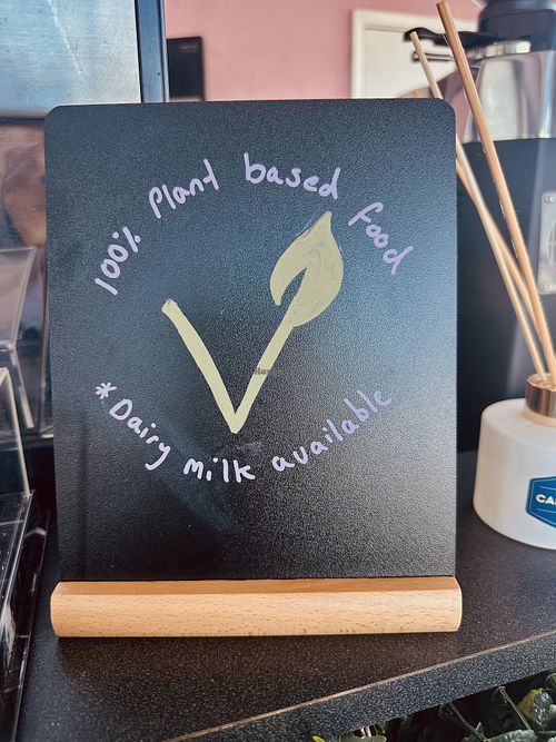 All plant based!   at Freedom Coffee - Ventura Harbor in Ventura