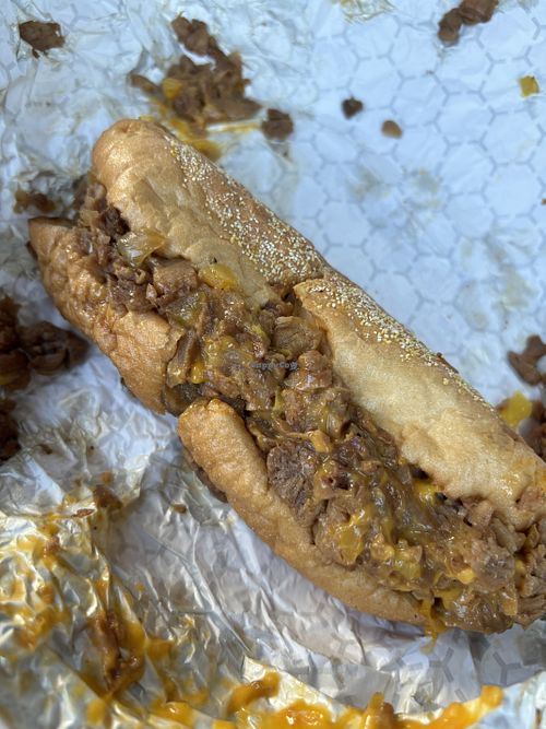 Small vegan cheesesteak   at Buffalo Eatz in Charlotte