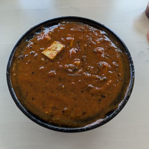 Tofu Curry (comes with rice) at Makalu Himalayan Sherpa Restaurant in Colchester