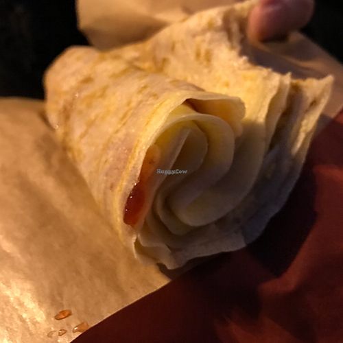 not vegan  at Crepes Stand - Food Booth in Erlangen