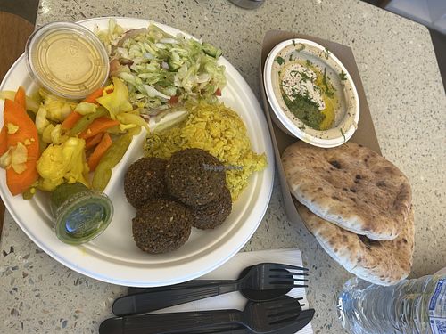Falafel Plate   at Tamar in Santa Barbara