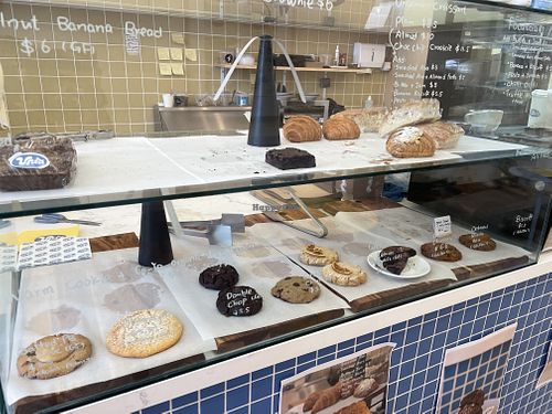 Some of the selections available   at Uni's Bakehouse in Surfers Paradise