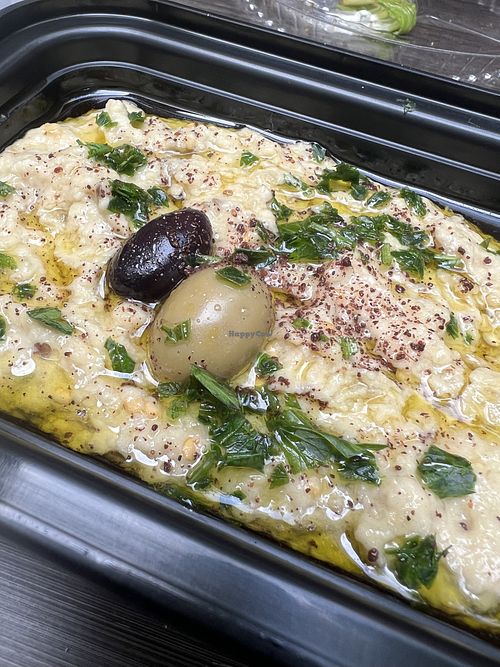 Baba ghannoush  at Falafel Sam in Washington