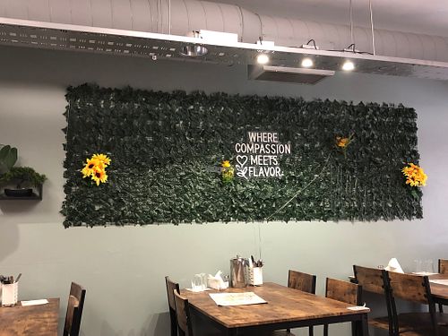 Interior at Meat Free Planet in Wolverhampton