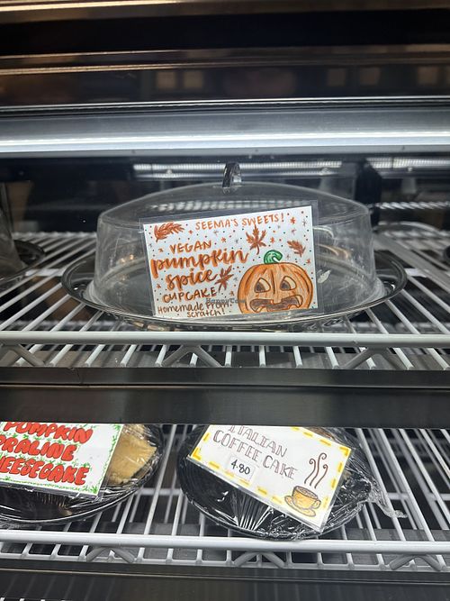 Vegan cupcakees  at Grounds for Thought in Bowling Green