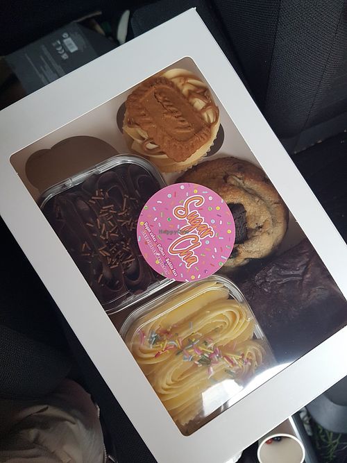 Delicious cakes. Great to have so much choice! at Sugar Cha in Hamilton