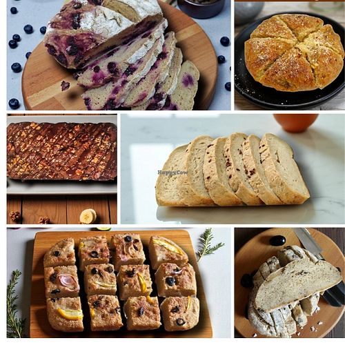 Our Sourdough Bread loafs, 100% Gluten-free and Vegan with no refined sugar /oil and no preservatives added at Swaad Station in Ludhiana