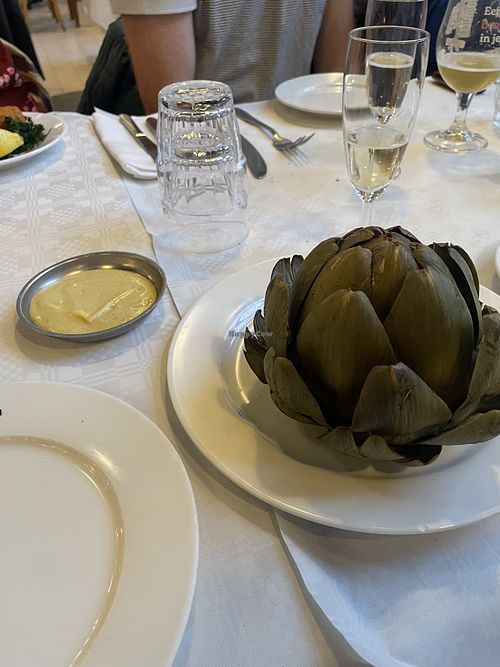 Globe artichoke  at Café-Restaurant Amsterdam in Noord-holland