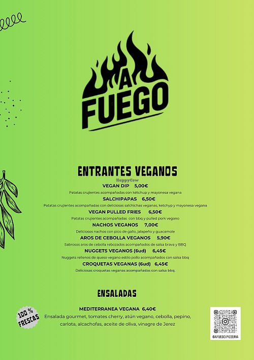  at A Fuego Pizzería in Alicante