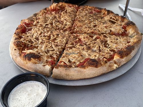 12” Pizza with Vegan cheese and vegan ranch   at Folino's Pizza - Burlington in Burlington
