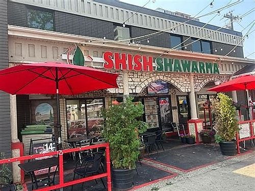 Shish Shawarma on a warm day. at Shish Shawarma (LaShish) in Edmonton