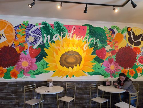 Decor at Snapdragon Provisions in Colfax