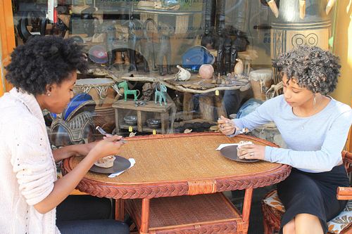 Cupcake appreciation at The Calabash of Culture in South East London